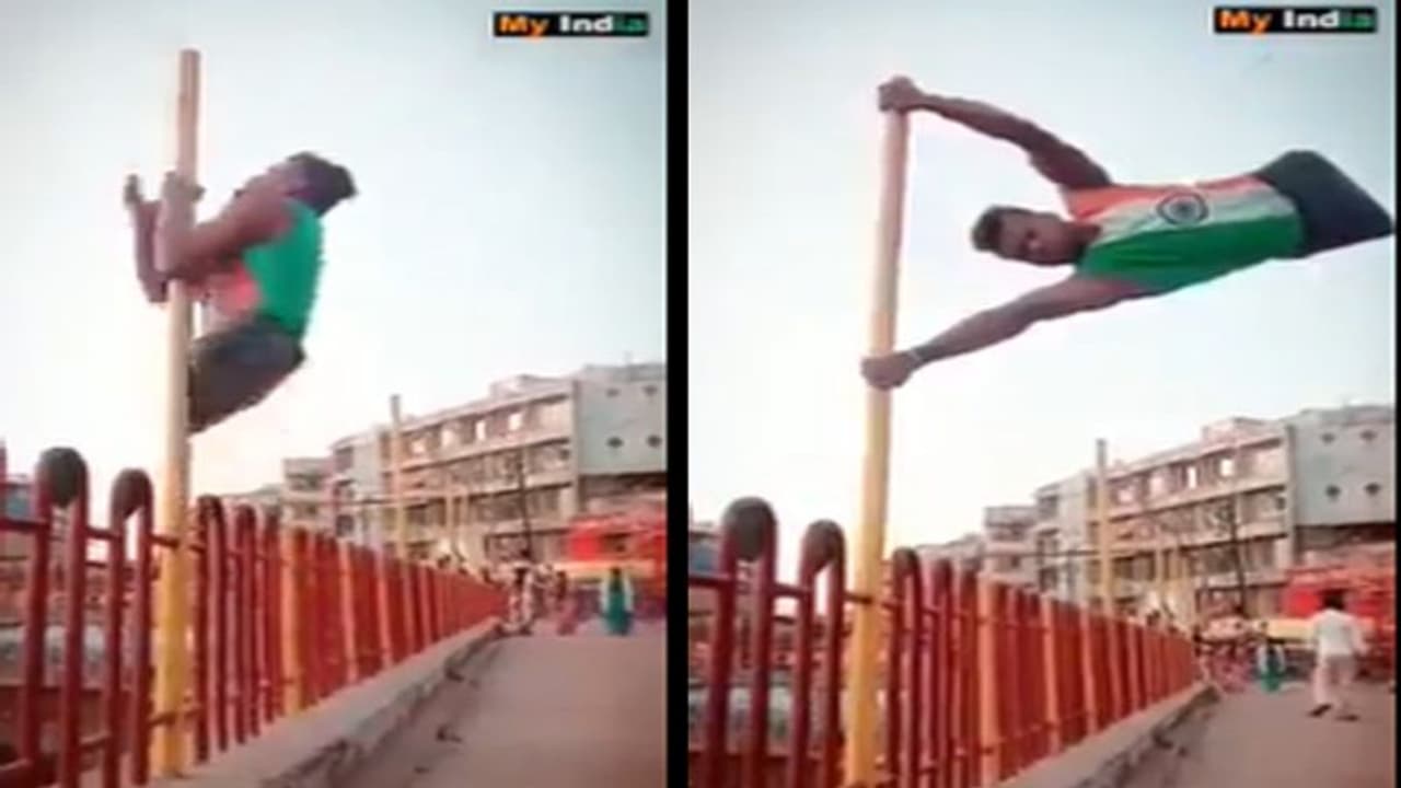 लहराएंगे तिरंगा चाहे खुद ही तिरंगा क्यों ना बनना पड़े, वायरल हो रहा दिव्यांग का दिल छू लेने वाला वीडियो