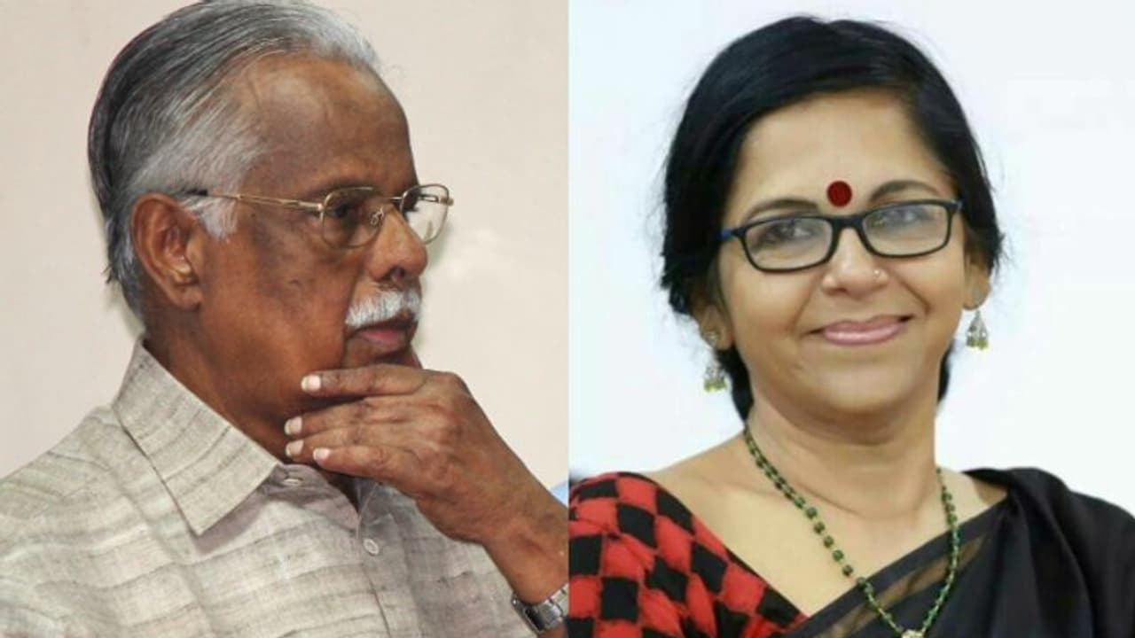 'നിങ്ങളുടെ കുലപതി സ്ഥാനത്തെ ബഹുമാനിക്കാൻ തൽക്കാലം സാധ്യമല്ല'; ടി പത്മനാഭനെതിരെ ശാരദക്കുട്ടി 'നിങ്ങളുടെ കുലപതി സ്ഥാനത്തെ ബഹുമാനിക്കാൻ തൽക്കാലം സാധ്യമല്ല'; ടി പത്മനാഭനെതിരെ ശാരദക്കുട്ടി