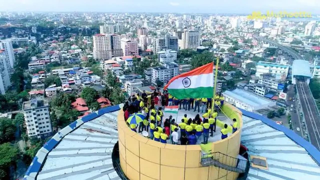 Independence Day 2022: Tallest National Flag hoisted in Kochi Independence Day 2022: Tallest National Flag hoisted in Kochi