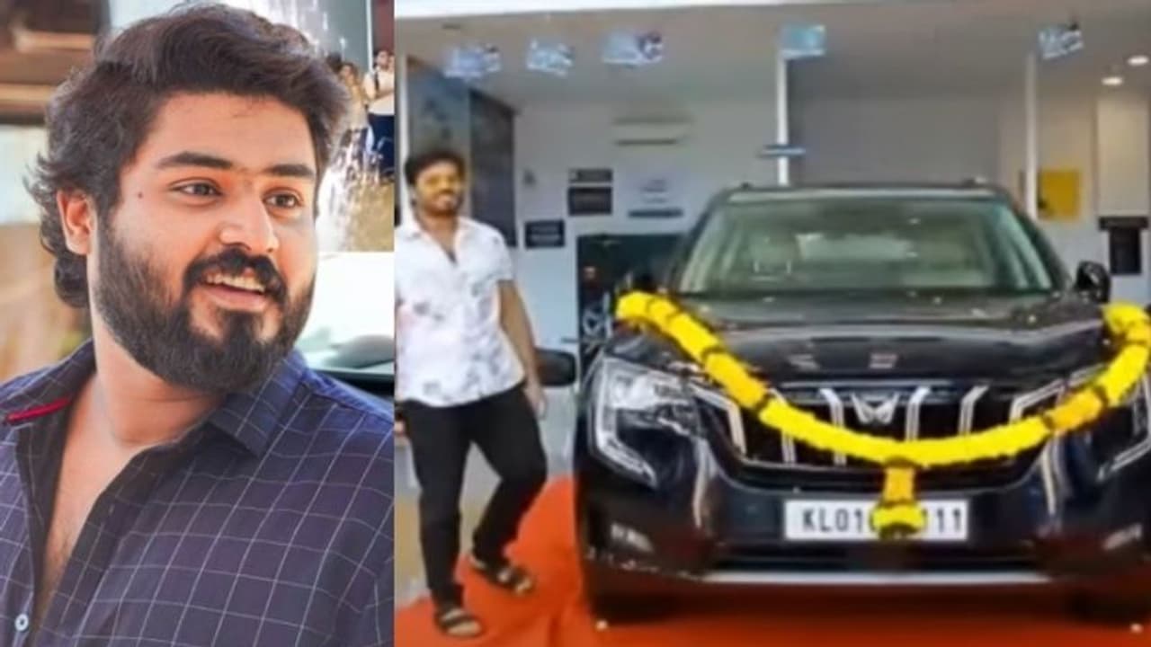 തിയറ്ററുകളിൽ നിറഞ്ഞാടി 'പാപ്പൻ'; പുത്തൻ വാഹനത്തിലേറി ഗോകുൽ 