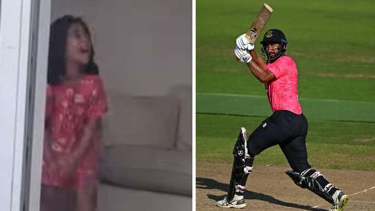 पापा की परफॉर्मेंस से खुशी से इस तरह झूम उठी चेतेश्वर पुजारा की बेटी, देखें वायरल वीडियो पापा की परफॉर्मेंस से खुशी से इस तरह झूम उठी चेतेश्वर पुजारा की बेटी, देखें वायरल वीडियो