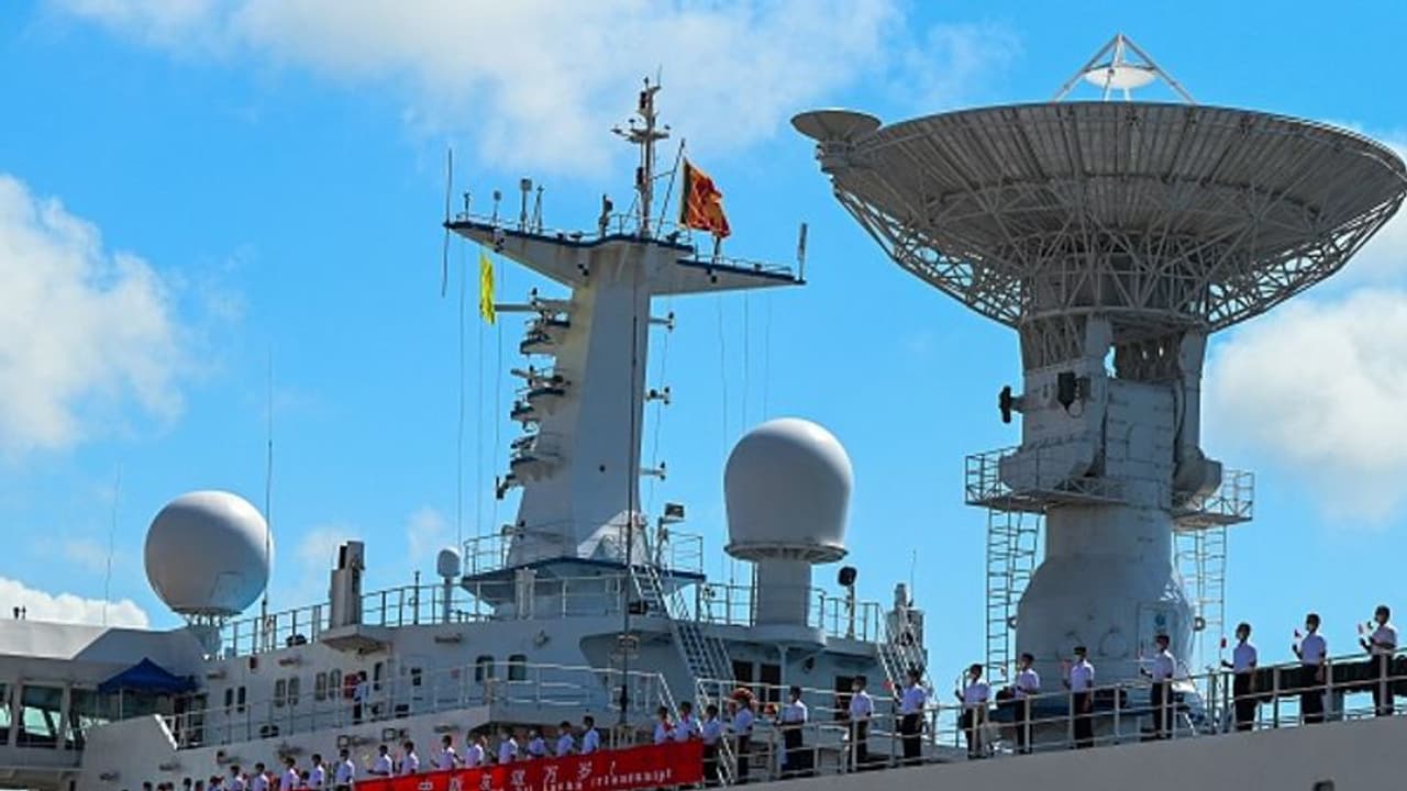 தமிழகத்திற்கு மிக அருகில் நிற்கும் சீன உளவு கப்பல்.! ராமேஸ்வரம் கடல் பகுதியில் தீவிர கண்காணிப்பு