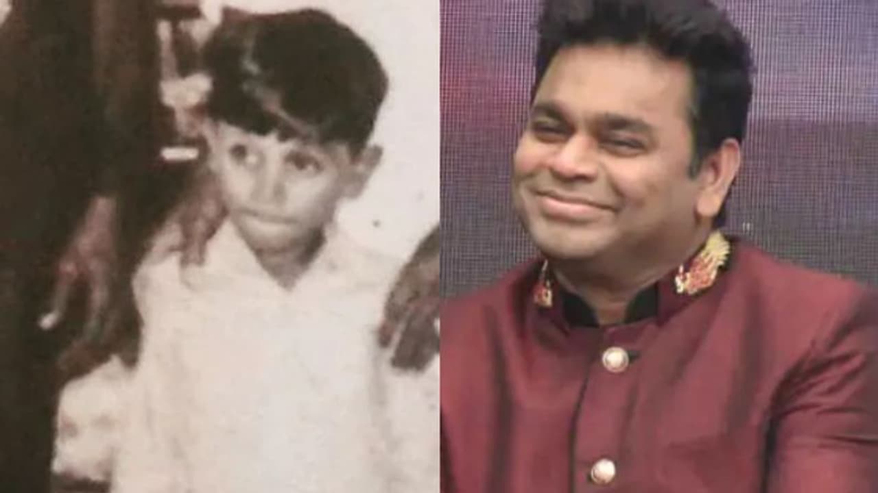 'അമ്പത് വര്‍ഷങ്ങള്‍ക്ക് മുമ്പ്', ക്യൂട്ട് ഫോട്ടോയുമായി എ ആര്‍ റഹ്‍മാൻ