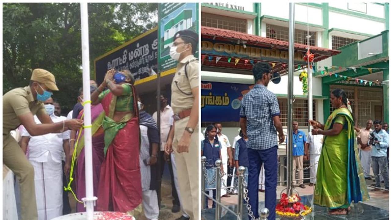 പൊരുതി നേടി പതാക ഉയർത്തി സുധയും അമൃതവും; ജാതി മേലാളന്മാരെ തോൽപ്പിച്ച ദേശീയ പതാകകൾ, അത്രമേൽ വജ്രത്തിളക്കം! പൊരുതി നേടി പതാക ഉയർത്തി സുധയും അമൃതവും; ജാതി മേലാളന്മാരെ തോൽപ്പിച്ച ദേശീയ പതാകകൾ, അത്രമേൽ വജ്രത്തിളക്കം!