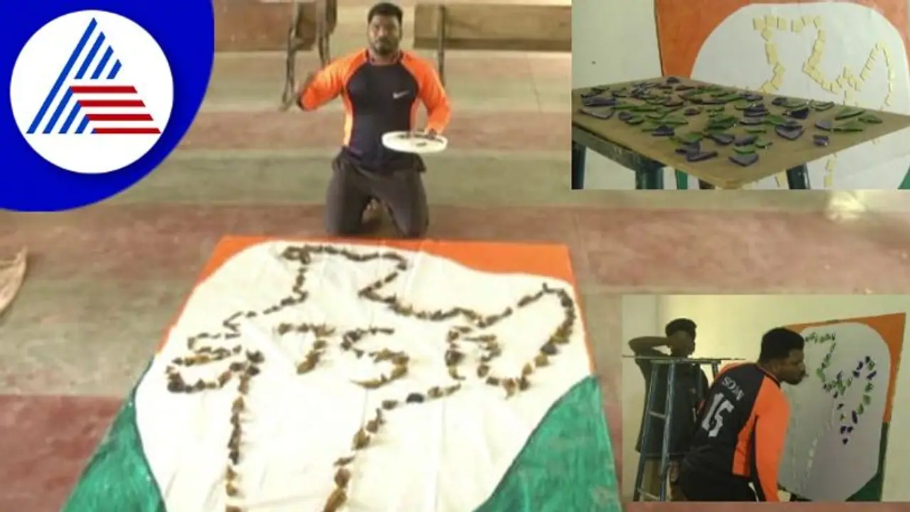 Independence Day: ಉಪನ್ಯಾಸಕನಿಂದ ಯುವಜನತೆಗೆ ವಿಭಿನ್ನ ಸಂದೇಶ Independence Day: ಉಪನ್ಯಾಸಕನಿಂದ ಯುವಜನತೆಗೆ ವಿಭಿನ್ನ ಸಂದೇಶ