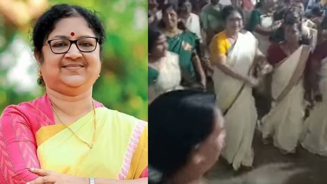 'നൃത്തം ഉള്ളിന്റെയുള്ളിലെ സന്തോഷമാണ്', സിഡിഎസ് അംഗങ്ങൾക്കൊപ്പം ചുവടുവച്ച് മന്ത്രി ബിന്ദു 'നൃത്തം ഉള്ളിന്റെയുള്ളിലെ സന്തോഷമാണ്', സിഡിഎസ് അംഗങ്ങൾക്കൊപ്പം ചുവടുവച്ച് മന്ത്രി ബിന്ദു