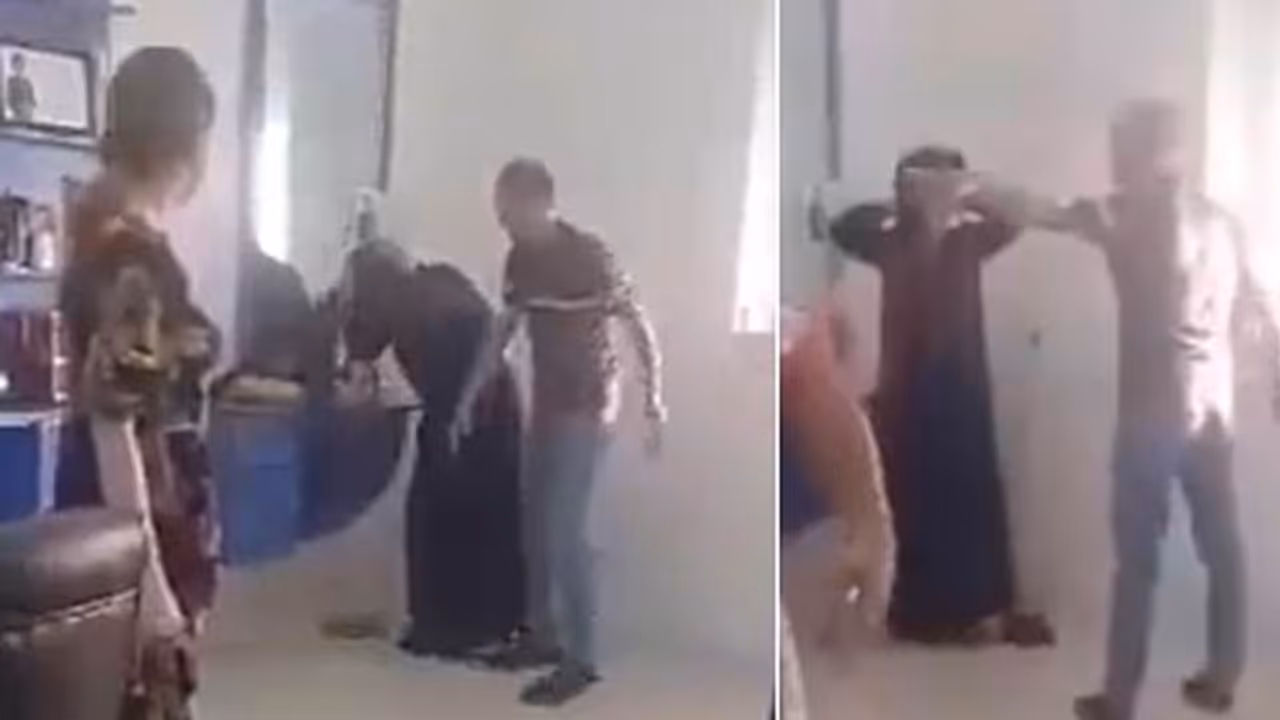 पत्नी को ब्यूटी पार्लर में देख पति ने सरेआम दी सजा, सरकार के इस फरमान का दर्जनों महिलाएं हो चुकी हैं शिकार पत्नी को ब्यूटी पार्लर में देख पति ने सरेआम दी सजा, सरकार के इस फरमान का दर्जनों महिलाएं हो चुकी हैं शिकार