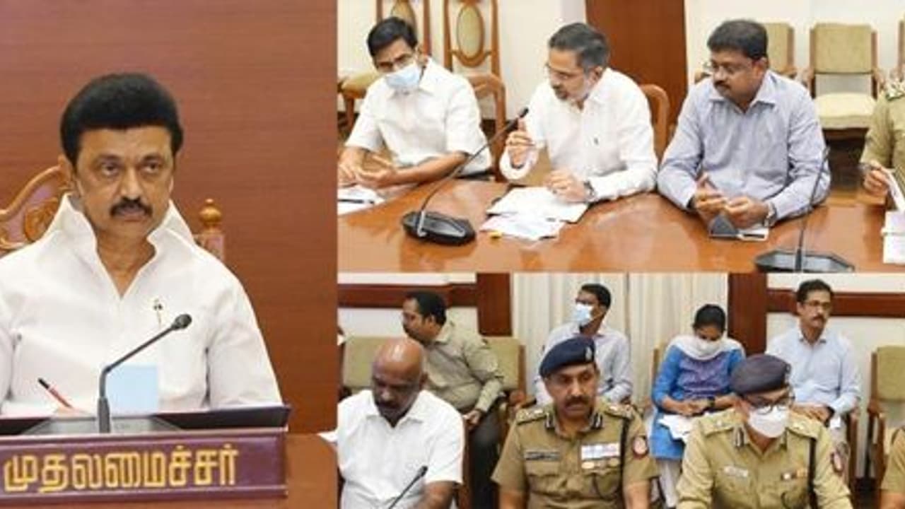 கோவை கார் வெடி விபத்து..! காவல்துறை அதிகாரிகள், அரசின் முக்கிய அதிகாரிகளுடன் முதலமைச்சர் அவசர ஆலோசனை