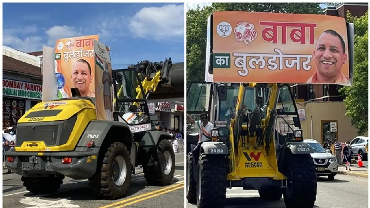 ನ್ಯೂಜೆರ್ಸಿಗೆ ತಲುಪಿದ ಯೋಗಿ, ಬುಲ್ಡೋಜರ್ ಬಾಬಾ ಅಮೆರಿಕದಲ್ಲೂ ಫೇಮಸ್‌!