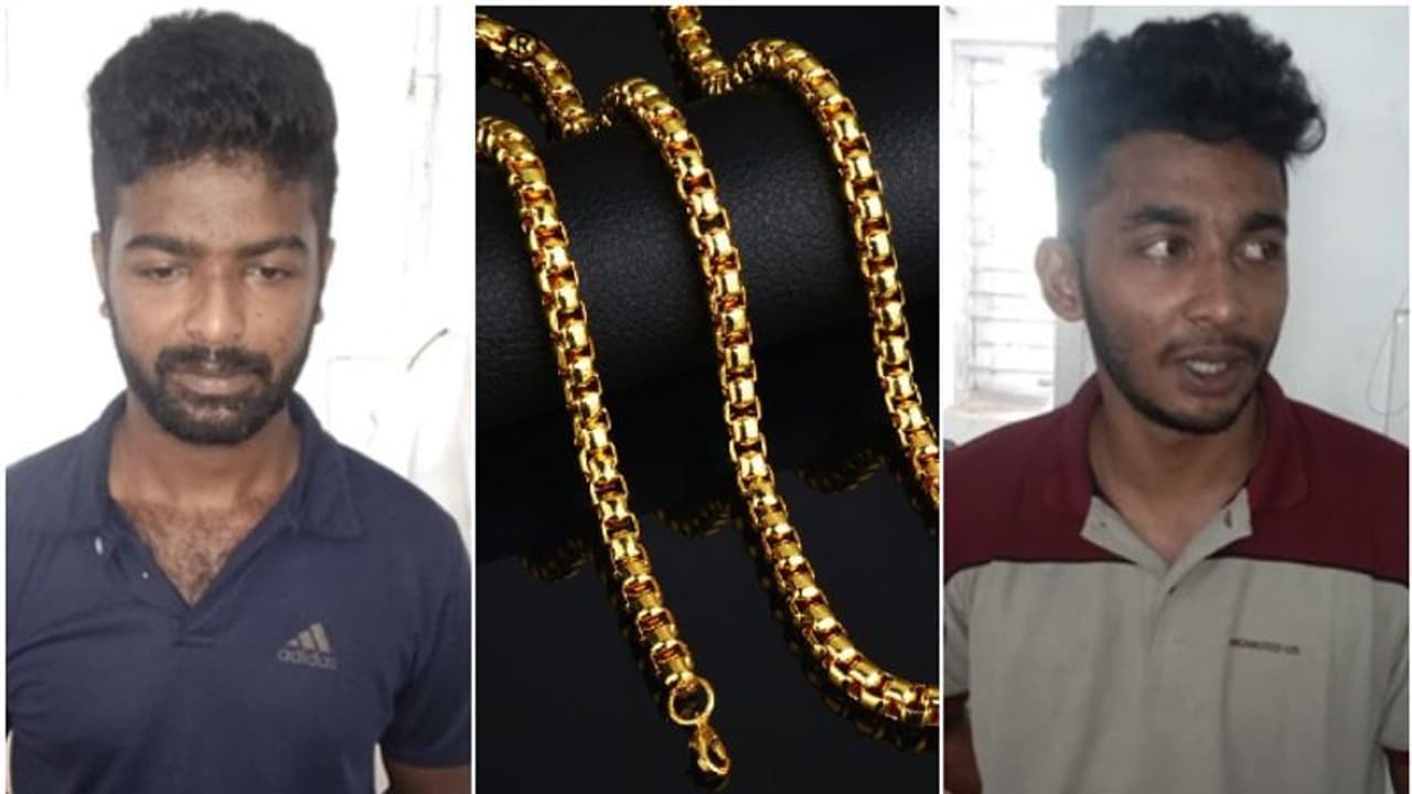 മാല പൊട്ടിയുമില്ല, കിട്ടിയുമില്ല, കുടുങ്ങുകയും ചെയ്തു; കോട്ടയത്ത് കാറിലെത്തി ഓഫീസിൽ മാല മോഷണ ശ്രമം, പിടിയിൽ