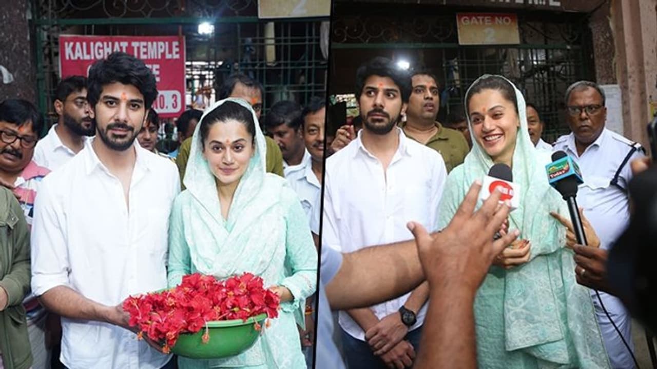 Taapsee Pannu in Kolkata talks about boycott and cancel culture in Bollywood