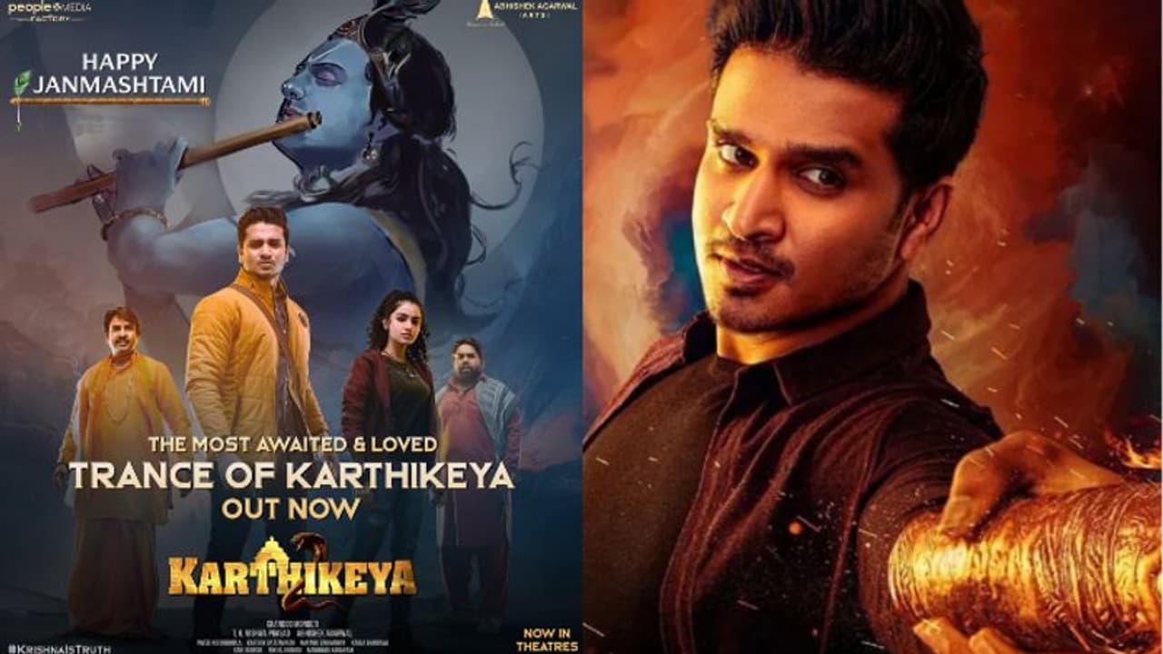 ബോക്സ് ഓഫീസ് കളക്ഷൻ 33 കോടി, ഹിറ്റിലേക്ക് കുതിക്കുന്ന 'കാര്‍ത്തികേയ 2'വിലെ ഗാനം പുറത്തുവിട്ടു