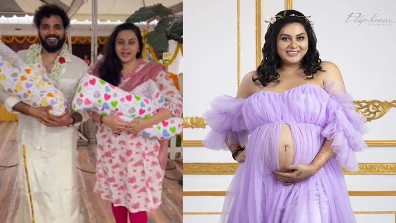 Good News: 41 साल की साउथ एक्ट्रेस नमिता बनी जुड़वां बेटों की मां, शादी के 6 साल बाद घर आई खुशियां Good News: 41 साल की साउथ एक्ट्रेस नमिता बनी जुड़वां बेटों की मां, शादी के 6 साल बाद घर आई खुशियां