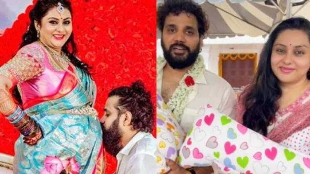 ഇരട്ടക്കുട്ടികളുടെ അമ്മയായി നടി നമിത; സന്തോഷം പങ്കുവച്ച് താരം