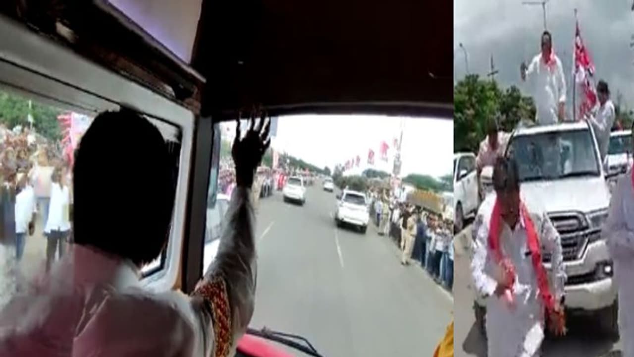 భారీ కాన్వాయ్తో మునుగోడుకు కేసీఆర్.. డ్యాన్స్తో మంత్రి మల్లారెడ్డి సందడి.. ప్రజలకు ట్రాఫిక్ కష్టాలు.. భారీ కాన్వాయ్తో మునుగోడుకు కేసీఆర్.. డ్యాన్స్తో మంత్రి మల్లారెడ్డి సందడి.. ప్రజలకు ట్రాఫిక్ కష్టాలు..