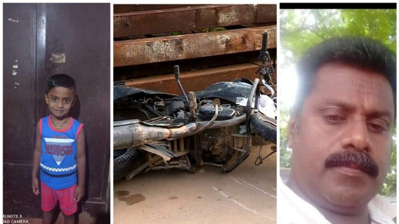 അച്ഛന്റെയും മകന്റെയും ജീവനെടുത്ത അപകടം; കാർ ഡ്രൈവർ മദ്യലഹരിയിലെന്ന് പരിശോധനാ ഫലം, 2 പ്രതികൾ അറസ്റ്റിൽ അച്ഛന്റെയും മകന്റെയും ജീവനെടുത്ത അപകടം; കാർ ഡ്രൈവർ മദ്യലഹരിയിലെന്ന് പരിശോധനാ ഫലം, 2 പ്രതികൾ അറസ്റ്റിൽ