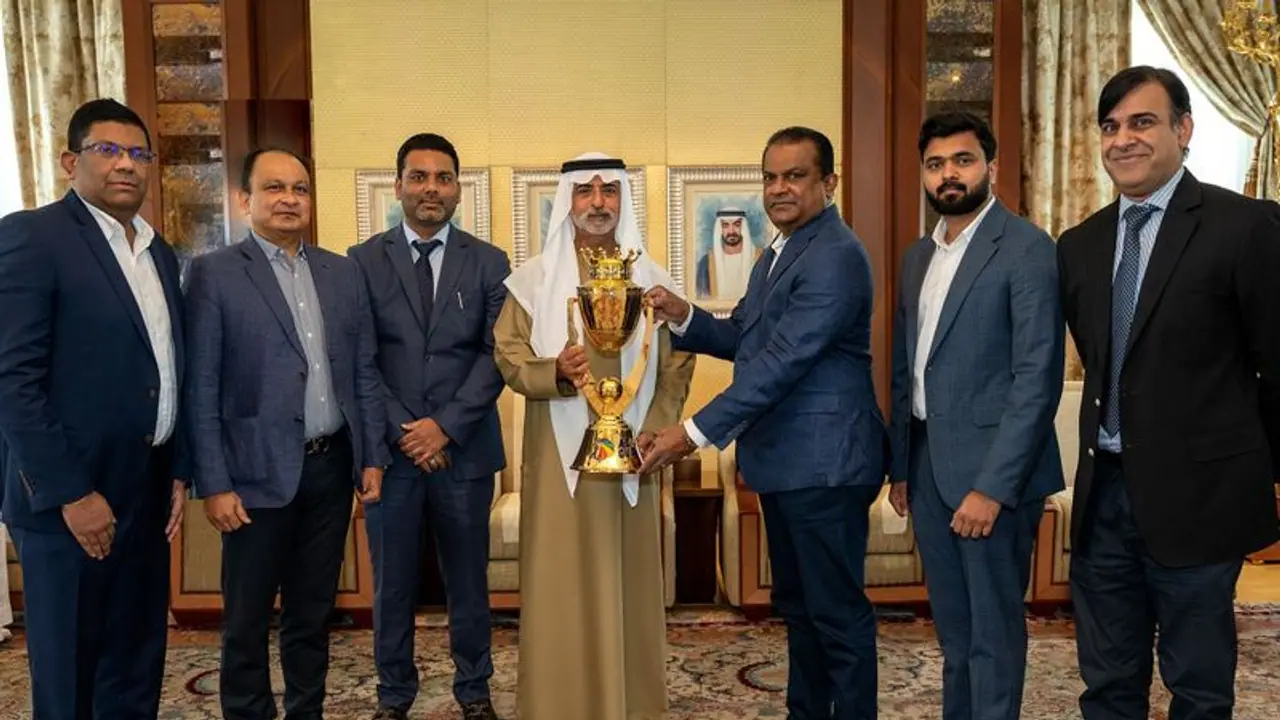 Asia Cup T20 2022 trophy unveiled in Abu Dhabi Asia Cup T20 2022 trophy unveiled in Abu Dhabi