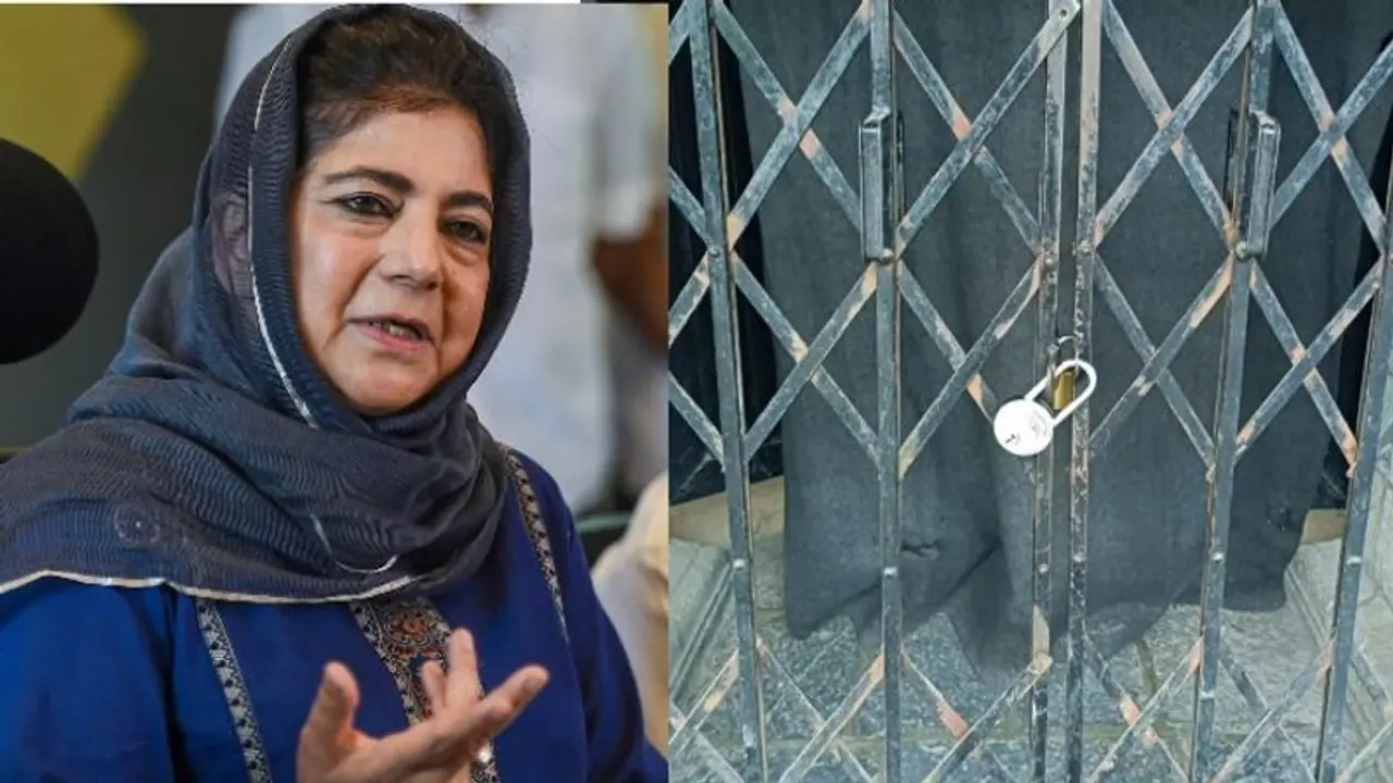 PDP chief Mehbooba Mufti says she is under house arrest; Srinagar Police deny claims