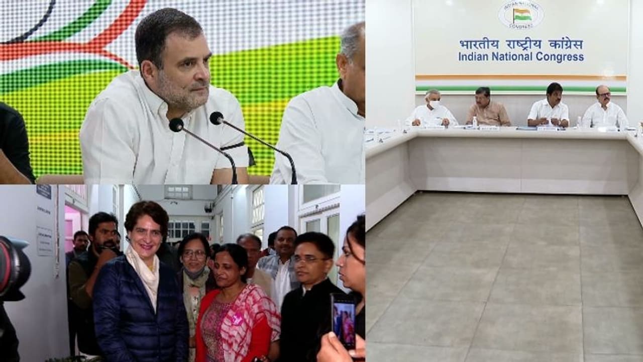 'രാഹുൽ തയ്യാറല്ല, പ്രിയങ്ക വരുന്നുമില്ല'; കോൺഗ്രസിൽ അധ്യക്ഷ തെരഞ്ഞെടുപ്പിനുള്ള നടപടികൾ തുടങ്ങിയില്ല 'രാഹുൽ തയ്യാറല്ല, പ്രിയങ്ക വരുന്നുമില്ല'; കോൺഗ്രസിൽ അധ്യക്ഷ തെരഞ്ഞെടുപ്പിനുള്ള നടപടികൾ തുടങ്ങിയില്ല