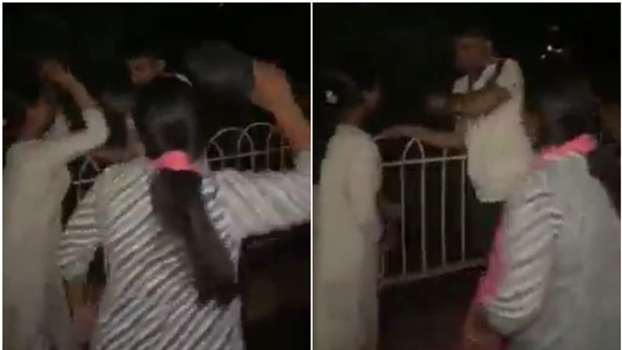 സ്ത്രീ സുഹൃത്തിനൊപ്പം കാറില് കണ്ടു; ബിജെപി നേതാവിനെ പൊതുവഴിയില് ചെരുപ്പൂരി തല്ലി ഭാര്യ സ്ത്രീ സുഹൃത്തിനൊപ്പം കാറില് കണ്ടു; ബിജെപി നേതാവിനെ പൊതുവഴിയില് ചെരുപ്പൂരി തല്ലി ഭാര്യ