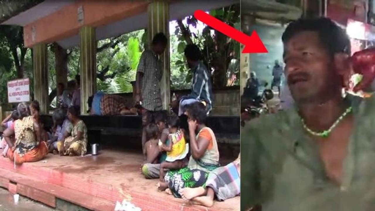 “நரிக்குறவர் பெண்களிடம் பாலியல் அத்துமீறலில் ஈடுபட்ட போதை ஆசாமி..” வைரல் வீடியோ !