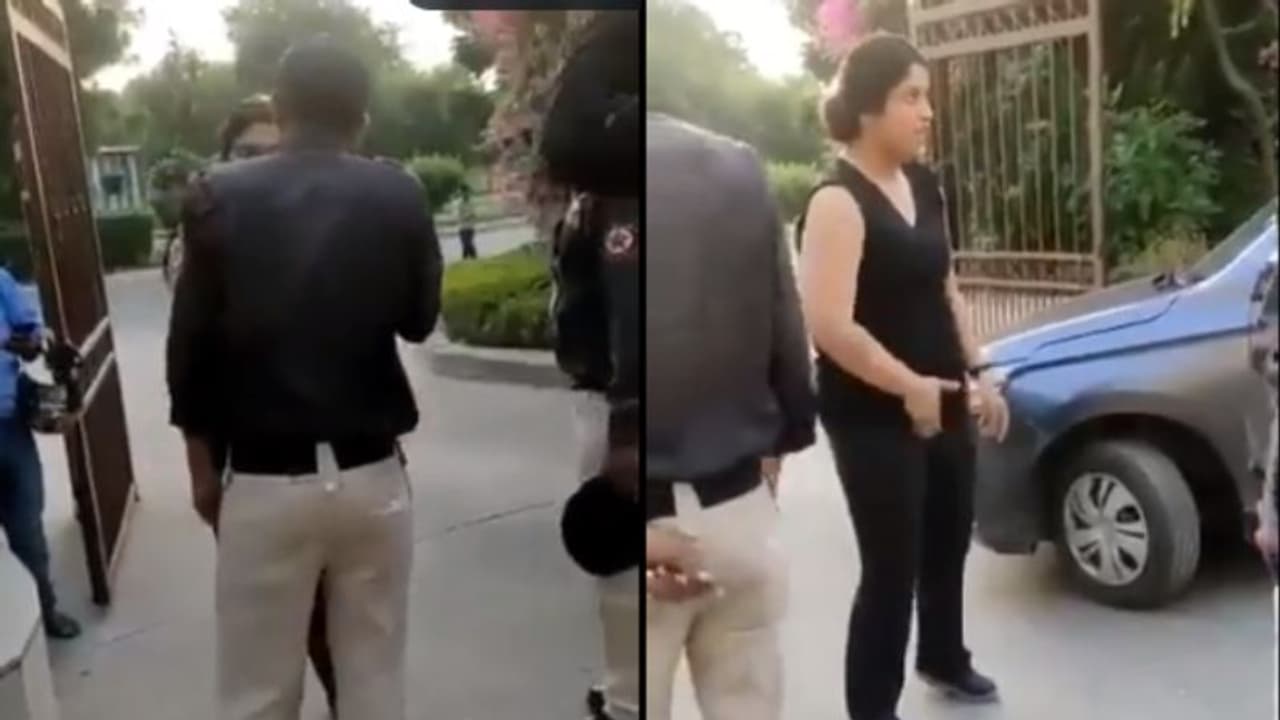 'പണക്കൊഴുപ്പ്'; സെക്ക്യൂരിറ്റി ഗാർഡിനെ മർദ്ദിച്ചു, അശ്ലീല ആഗ്യം കാണിച്ചു, അധിക്ഷേപിച്ച യുവതി ജയിലിലേക്ക്