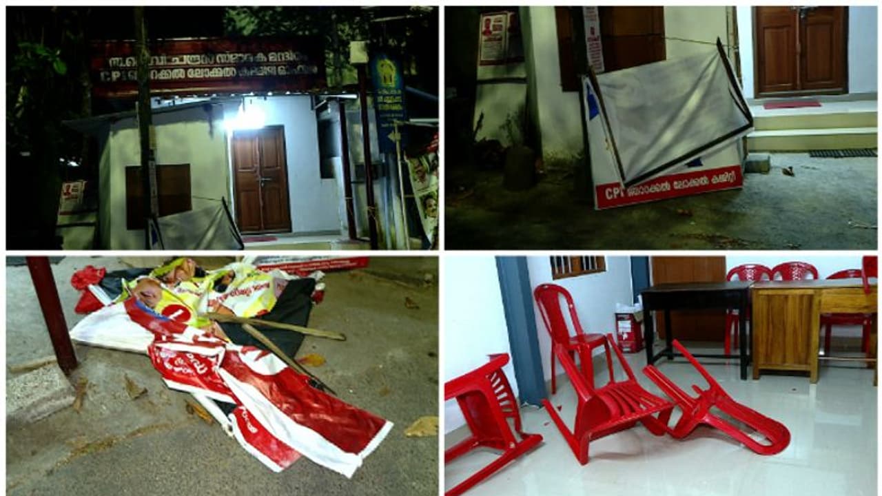 ഞാറയ്ക്കലിലെ സിപിഐ ഓഫീസ് ആക്രമണം, സിപിഎം ഏര്യാ സെക്രട്ടറി പ്രിനിൽ ഉൾപ്പടെ അഞ്ചുപേരെ പ്രതിചേർത്തു