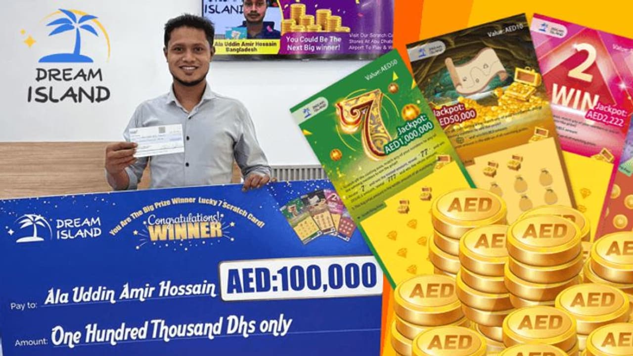 ഭാഗ്യം തെളിഞ്ഞു; 'ഡ്രീം ഐലൻഡ്' കളിച്ച് പ്രവാസികൾ നേടിയത് 2.2 ലക്ഷം ദിർഹം 