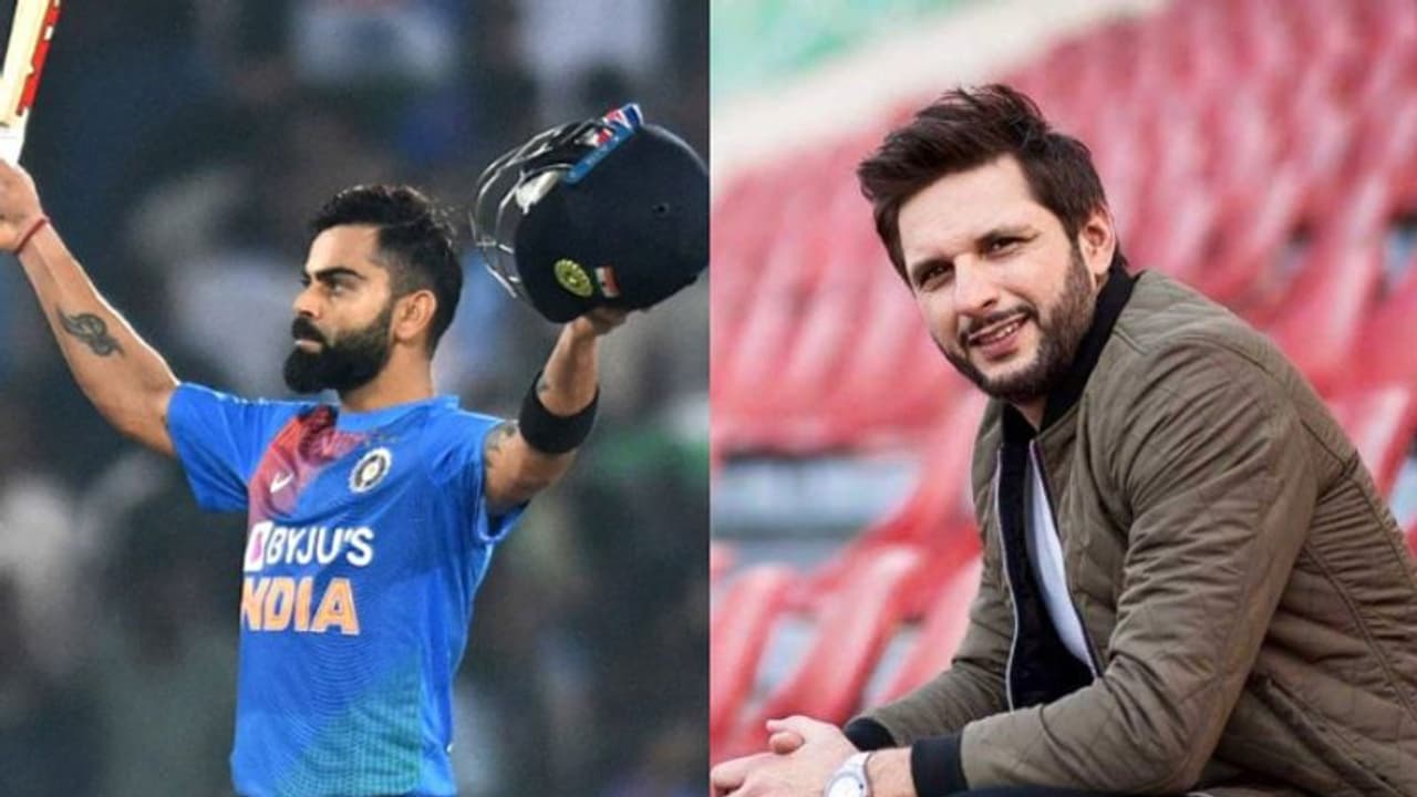 എന്താകും വിരാട് കോലിയുടെ ഭാവി? ആരാധകര്ക്ക് ക്ലാസ് മറുപടിയുമായി ഷാഹിദ് അഫ്രീദി എന്താകും വിരാട് കോലിയുടെ ഭാവി? ആരാധകര്ക്ക് ക്ലാസ് മറുപടിയുമായി ഷാഹിദ് അഫ്രീദി