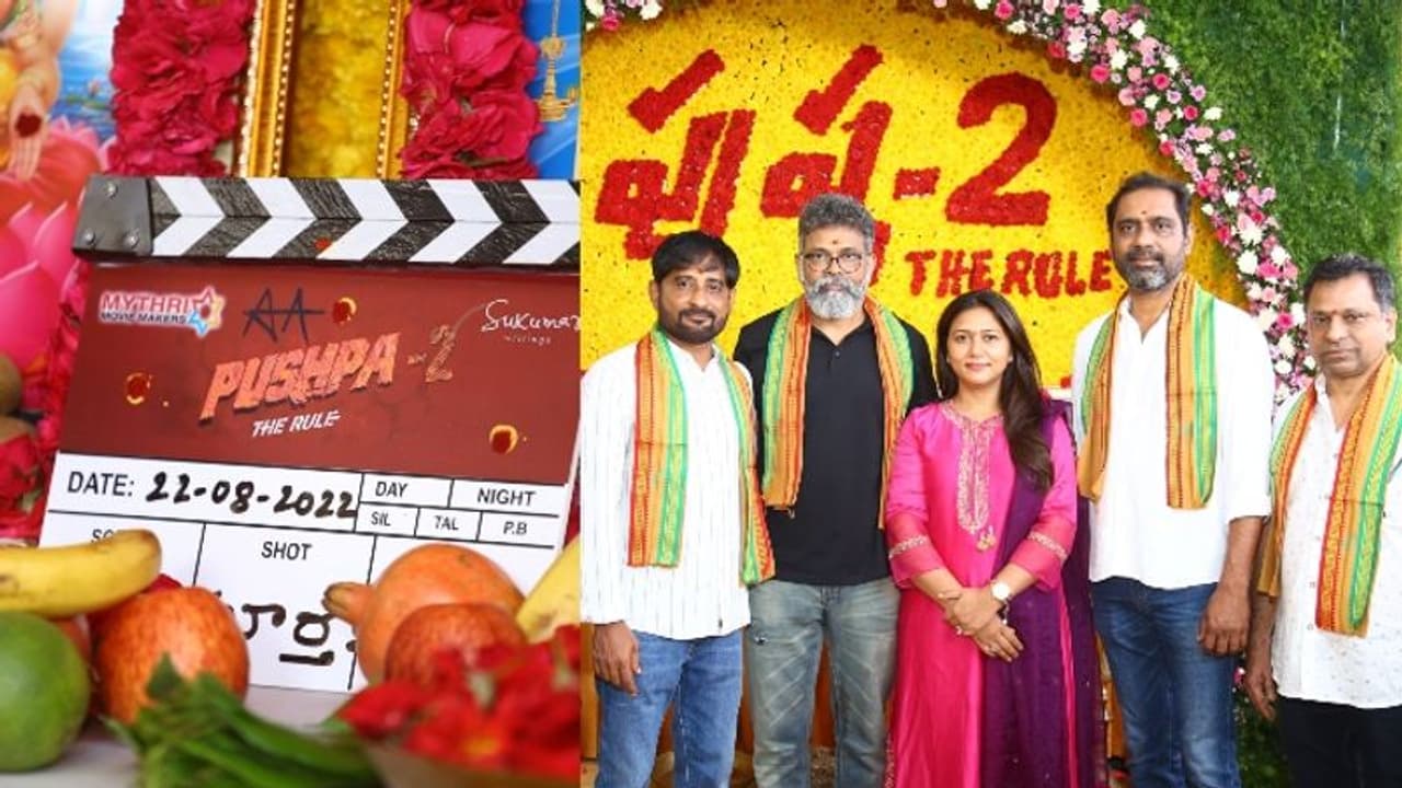'പുഷ്‍പ'യേക്കാള്‍ വലുത്; 'പുഷ്‍പ 2'ന് ഹൈദരാബാദില്‍ ആരംഭം