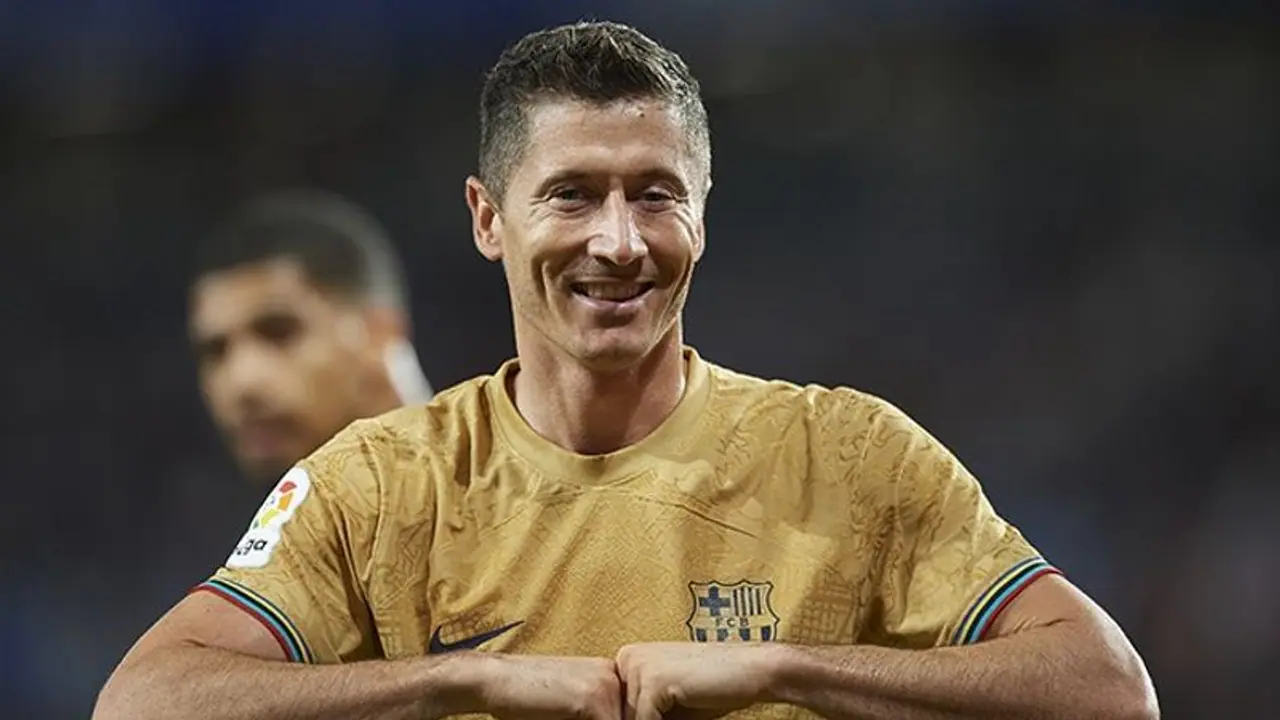La Liga 2022 23: Lewandowski cherishes first Barcelona goal on 34th birthday in Real Sociedad win La Liga 2022 23: Lewandowski cherishes first Barcelona goal on 34th birthday in Real Sociedad win