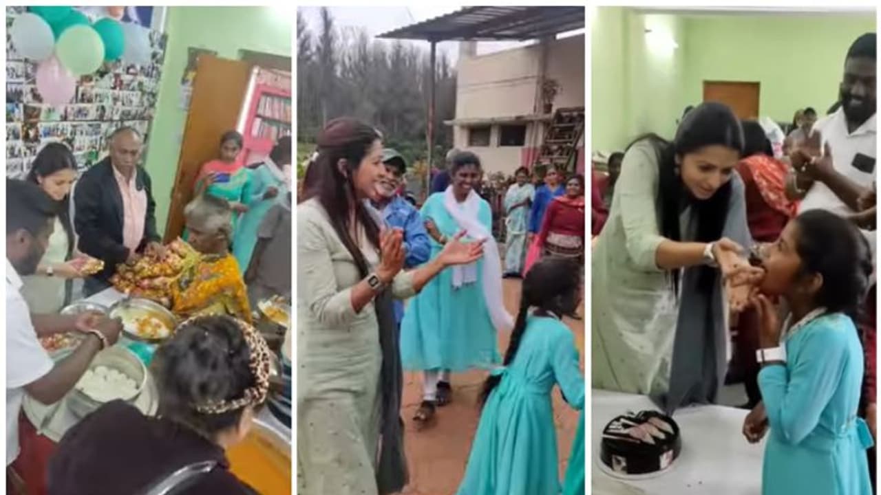 ஆதரவற்றோர்களுடன் ஆட்டம்... பாட்டம்... என பிறந்தநாளை உற்சாகமாக கொண்டாடிய நடிகை பூமிகா! வைரலாகும் வீடியோ! ஆதரவற்றோர்களுடன் ஆட்டம்... பாட்டம்... என பிறந்தநாளை உற்சாகமாக கொண்டாடிய நடிகை பூமிகா! வைரலாகும் வீடியோ!