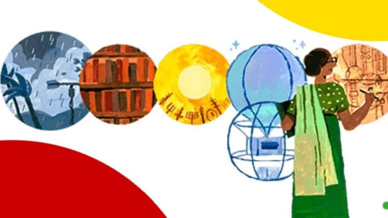 ভারতীয় আবহাওয়াবিদ ও পদার্থবিদ আনা মানির ১০৪ তম জন্মদিনে সেজে উঠল গুগল, রইল বিশেষ গ্রাফিক্স ভারতীয় আবহাওয়াবিদ ও পদার্থবিদ আনা মানির ১০৪ তম জন্মদিনে সেজে উঠল গুগল, রইল বিশেষ গ্রাফিক্স