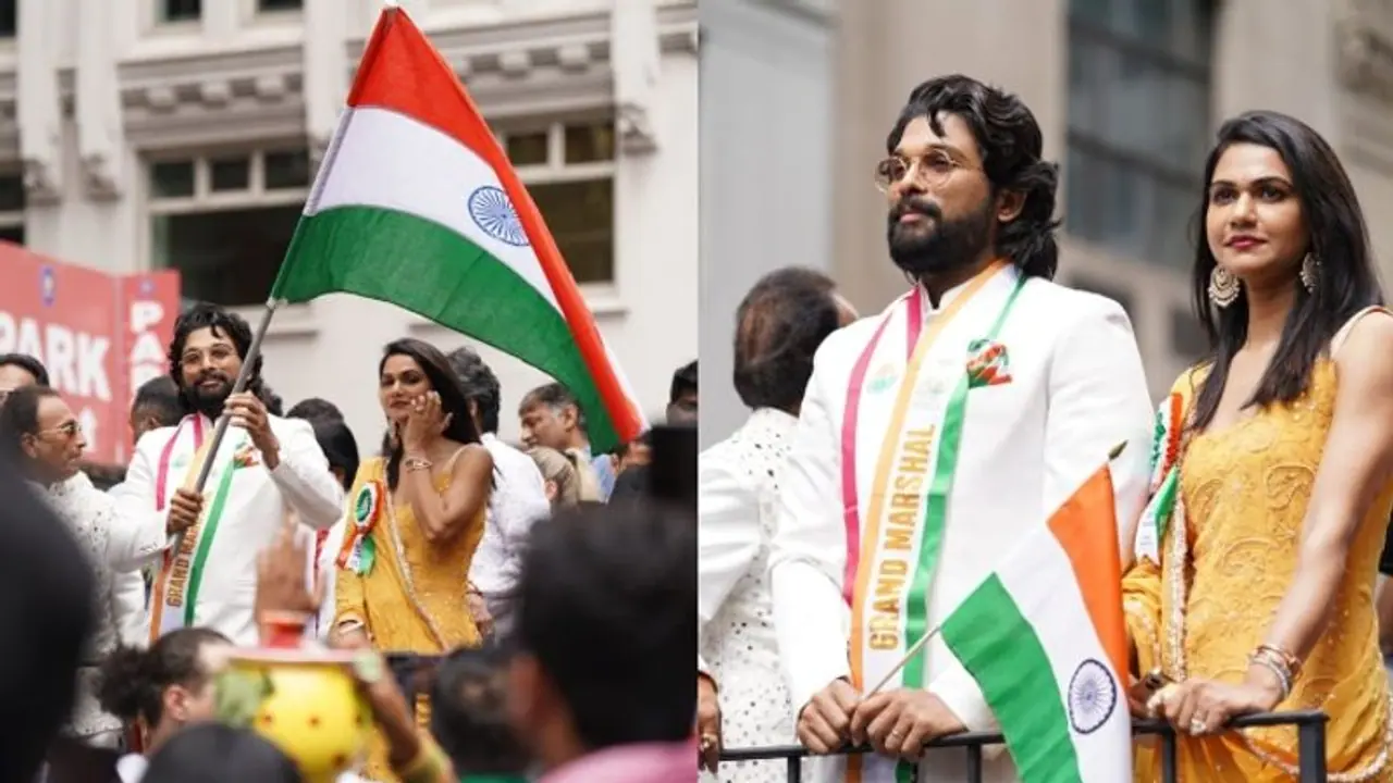 അഭിമാന നിമിഷം; ന്യൂയോർക്കിൽ നടന്ന ഏറ്റവും വലിയ ഇന്ത്യൻ പരേഡിൽ ഗ്രാൻഡ് മാർഷലായി അല്ലു അർജുൻ അഭിമാന നിമിഷം; ന്യൂയോർക്കിൽ നടന്ന ഏറ്റവും വലിയ ഇന്ത്യൻ പരേഡിൽ ഗ്രാൻഡ് മാർഷലായി അല്ലു അർജുൻ