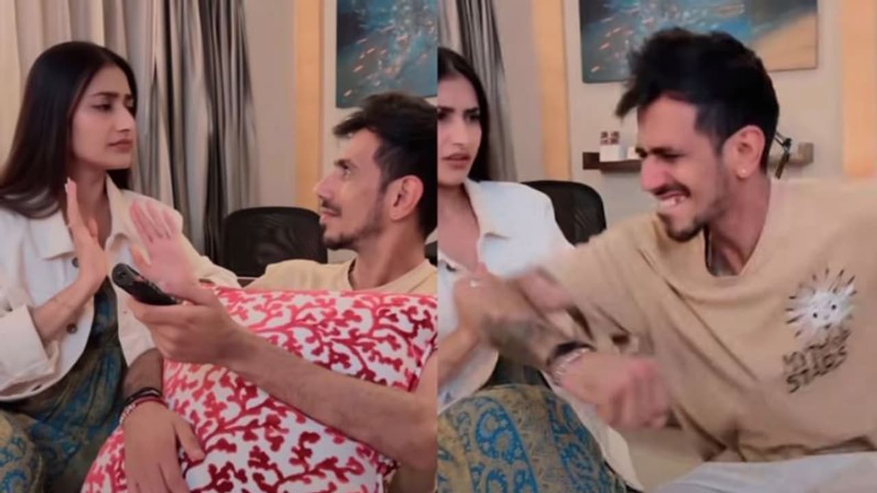 ധനശ്രീ വര്‍മ സ്വന്തം വീട്ടിലേക്ക് പോകുന്നു, 'സന്തോഷം' പങ്കുവച്ച് യൂസ്‌വേന്ദ്ര ചാഹല്‍ വൈറല്‍ വീഡിയോ കാണാം