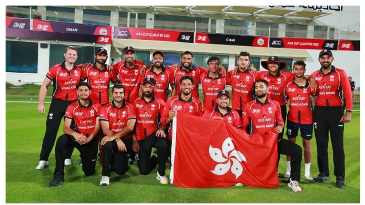 ഏഷ്യാ കപ്പിൽ ഇന്ത്യയുടെ ഗ്രൂപ്പിൽ മൂന്നാമൻ, യോഗ്യതാ മത്സരത്തിൽ യുഎഇക്കെതിരെ ഹോങ്കോങ്ങിന് എട്ടുവിക്കറ്റ് ജയം