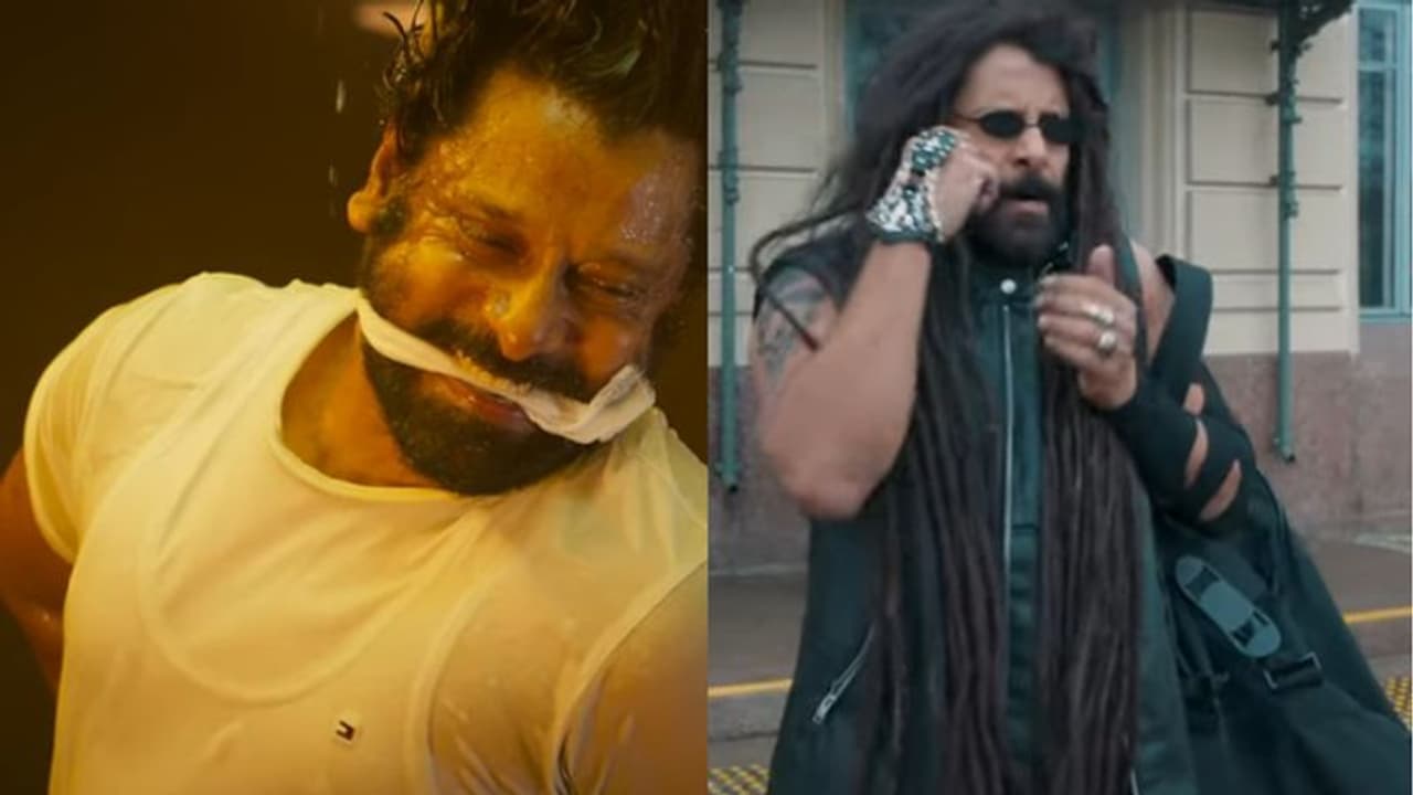 വേഷപ്പകര്‍ച്ചകളില്‍ അമ്പരിപ്പിച്ച് വിക്രം, തകര്‍പ്പൻ പ്രകടനവുമായി റോഷൻ മാത്യുവും 'കോബ്ര' ട്രെയിലര്‍