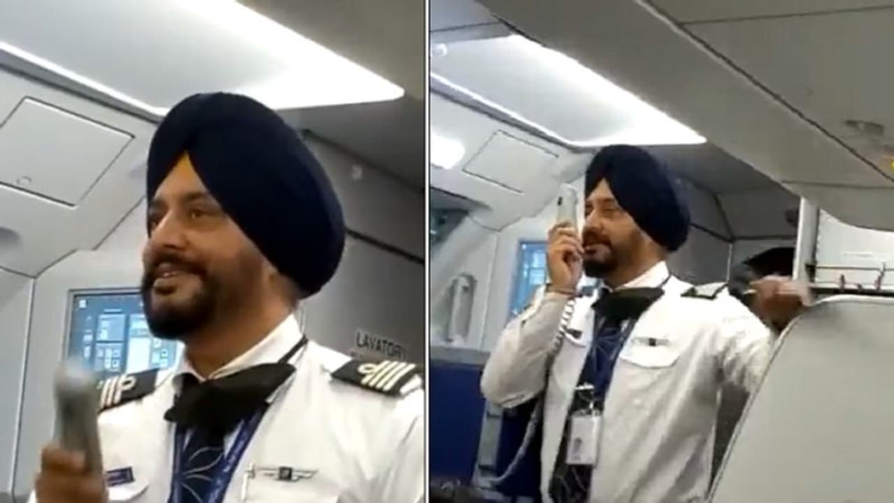 इंडिगो फ्लाइट में यह पायलट जब अनाउंसमेंट कर रहा था तो लोग ले रहे थे मजे, वीडियो ने सोशल मीडिया पर मचाया धूम इंडिगो फ्लाइट में यह पायलट जब अनाउंसमेंट कर रहा था तो लोग ले रहे थे मजे, वीडियो ने सोशल मीडिया पर मचाया धूम