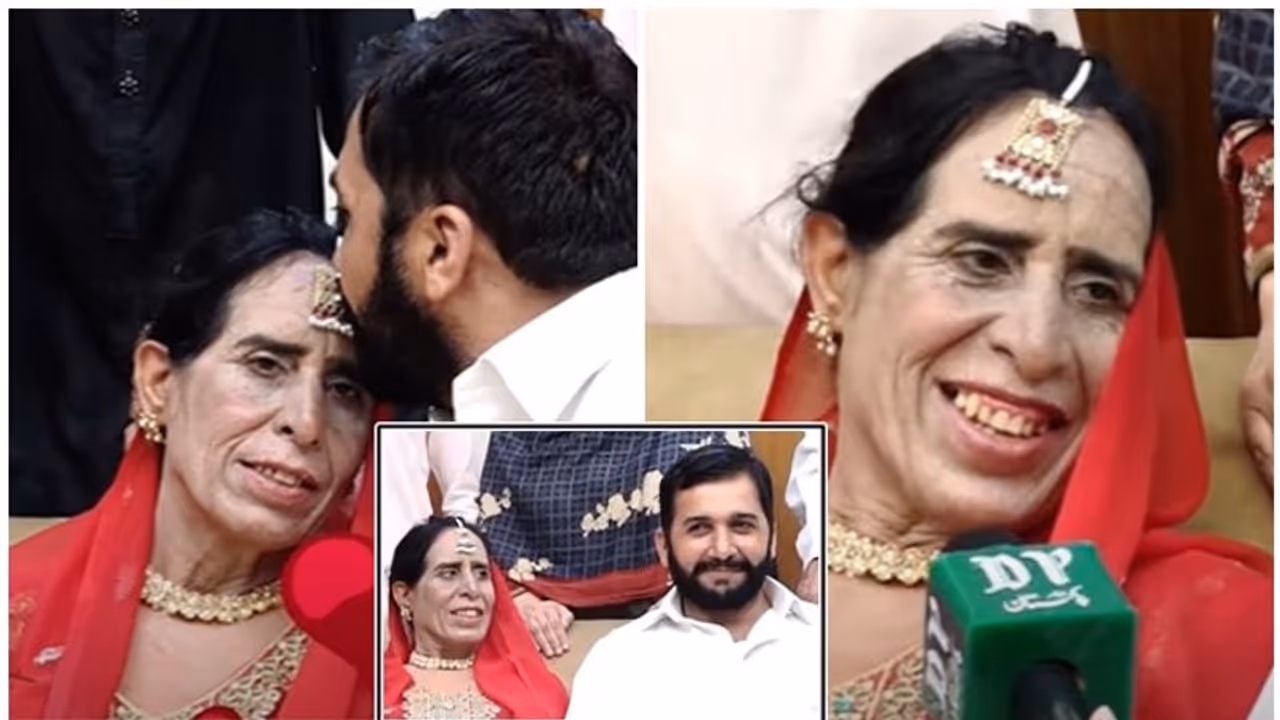 ಇದು ಪಾಕಿಸ್ತಾನದ ದಿಲ್ ಚಾಹ್ತಾ ಹೈ.. 70 ವರ್ಷದ ಅಜ್ಜಿಯನ್ನು ವಿವಾಹವಾದ 37 ವರ್ಷದ ಯುವಕ! ಇದು ಪಾಕಿಸ್ತಾನದ ದಿಲ್ ಚಾಹ್ತಾ ಹೈ.. 70 ವರ್ಷದ ಅಜ್ಜಿಯನ್ನು ವಿವಾಹವಾದ 37 ವರ್ಷದ ಯುವಕ!