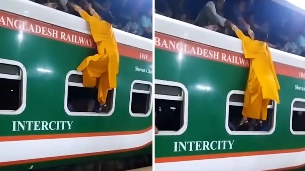 ট্রেনের ছাদে ওঠার আ প্রাণ চেষ্টা, বাংলাদেশের মজার ভিডিওটি মন কেড়েছে এই দেশের মানুষেরও ট্রেনের ছাদে ওঠার আ প্রাণ চেষ্টা, বাংলাদেশের মজার ভিডিওটি মন কেড়েছে এই দেশের মানুষেরও
