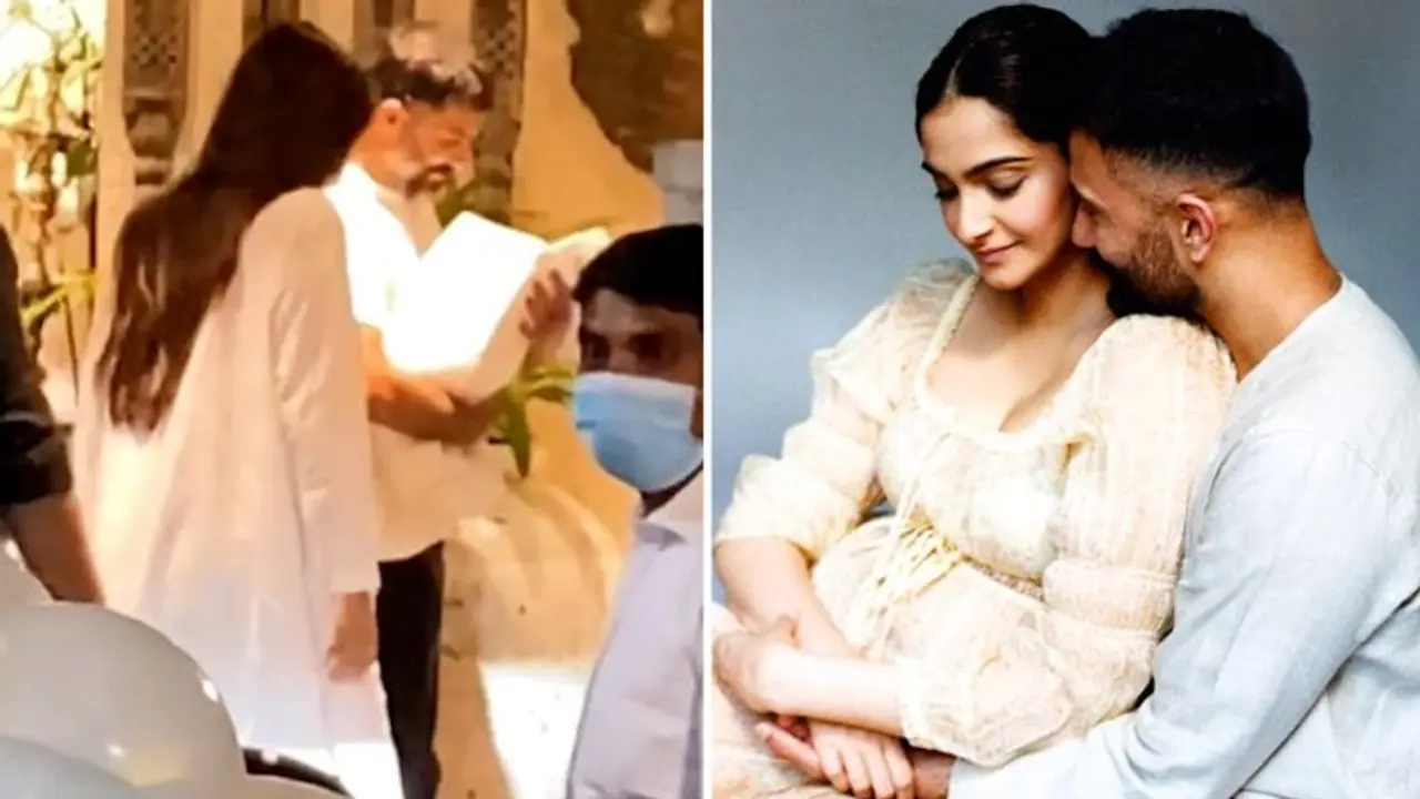 Sonam Kapoor, Anand Ahuja arrive at home with baby boy; watch Sonam Kapoor, Anand Ahuja arrive at home with baby boy; watch