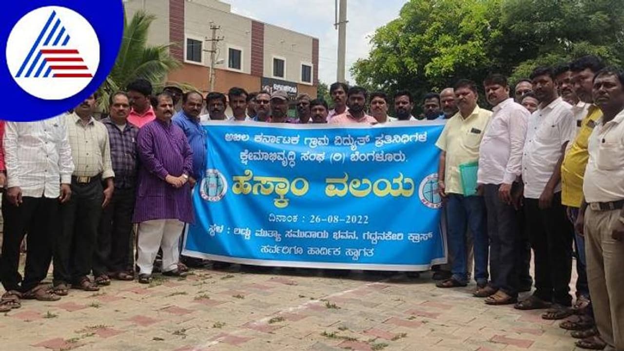 ಬಾಗಲಕೋಟೆ: ಸರ್ಕಾರಕ್ಕೆ ಡೆಡ್‌ಲೈನ್‌ ಕೊಟ್ಟ ಗ್ರಾಮ ವಿದ್ಯುತ್ ಪ್ರತಿನಿಧಿಗಳು..!