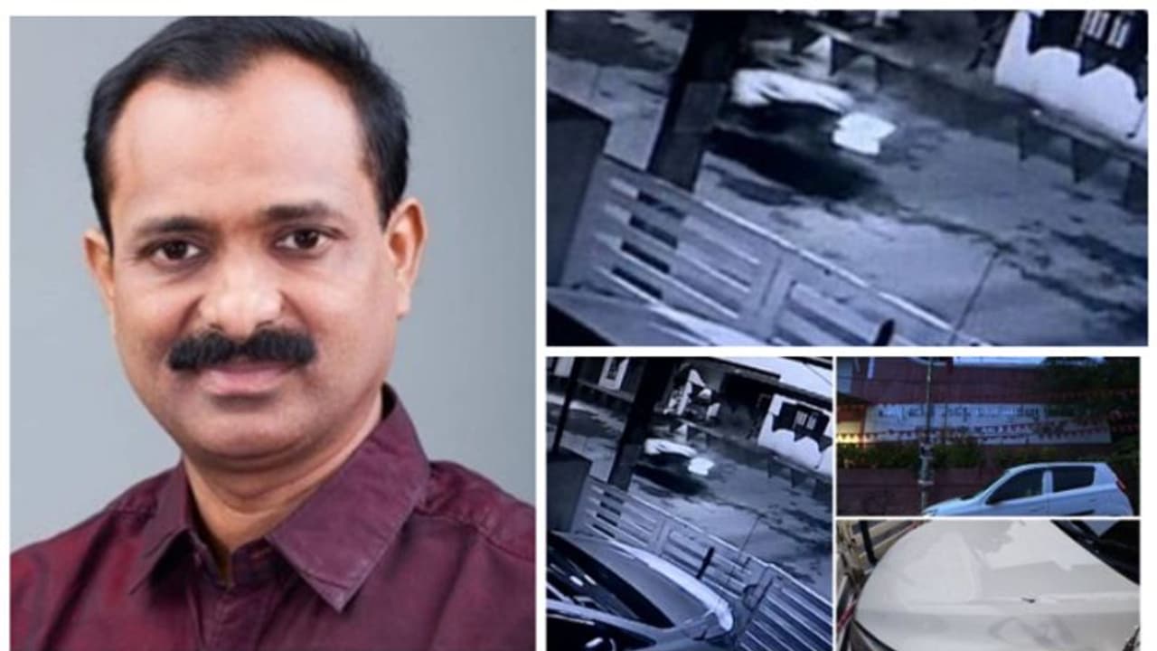 'എകെജി സെന്ററിന് പന്നിപ്പടക്കം എറിഞ്ഞവരാണ് സിപിഎം ജില്ലാ കമ്മറ്റി ഓഫീസും ആക്രമിച്ചത്': വിവി രാജേഷ്