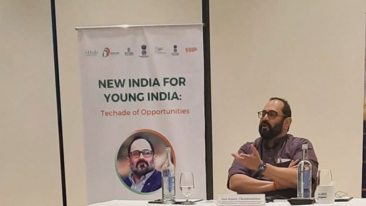 ತೆರಿಗೆ ಸಂಗ್ರಹದಲ್ಲಿ ಮೋದಿ ಸರ್ಕಾರ ಐತಿಹಾಸಿಕ ದಾಖಲೆ: ಸಚಿವ ರಾಜೀವ್ ಚಂದ್ರಶೇಖರ್!