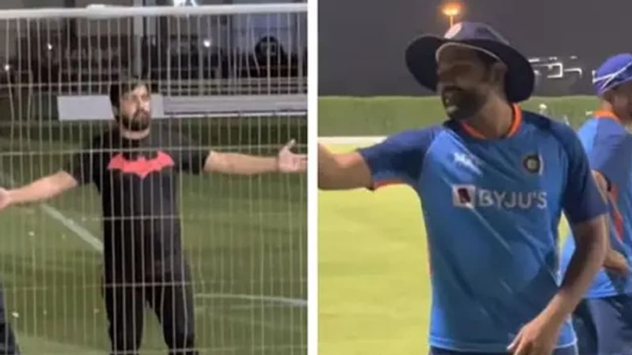 'എനിക്ക് കരച്ചില് വരുന്നു, ഞാന് ഇന്ത്യയെ പിന്തുണയ്ക്കുന്നു'; പാക് ആരാധകനൊപ്പം സമയം പങ്കിട്ട് രോഹിത് വീഡിയോ 'എനിക്ക് കരച്ചില് വരുന്നു, ഞാന് ഇന്ത്യയെ പിന്തുണയ്ക്കുന്നു'; പാക് ആരാധകനൊപ്പം സമയം പങ്കിട്ട് രോഹിത് വീഡിയോ