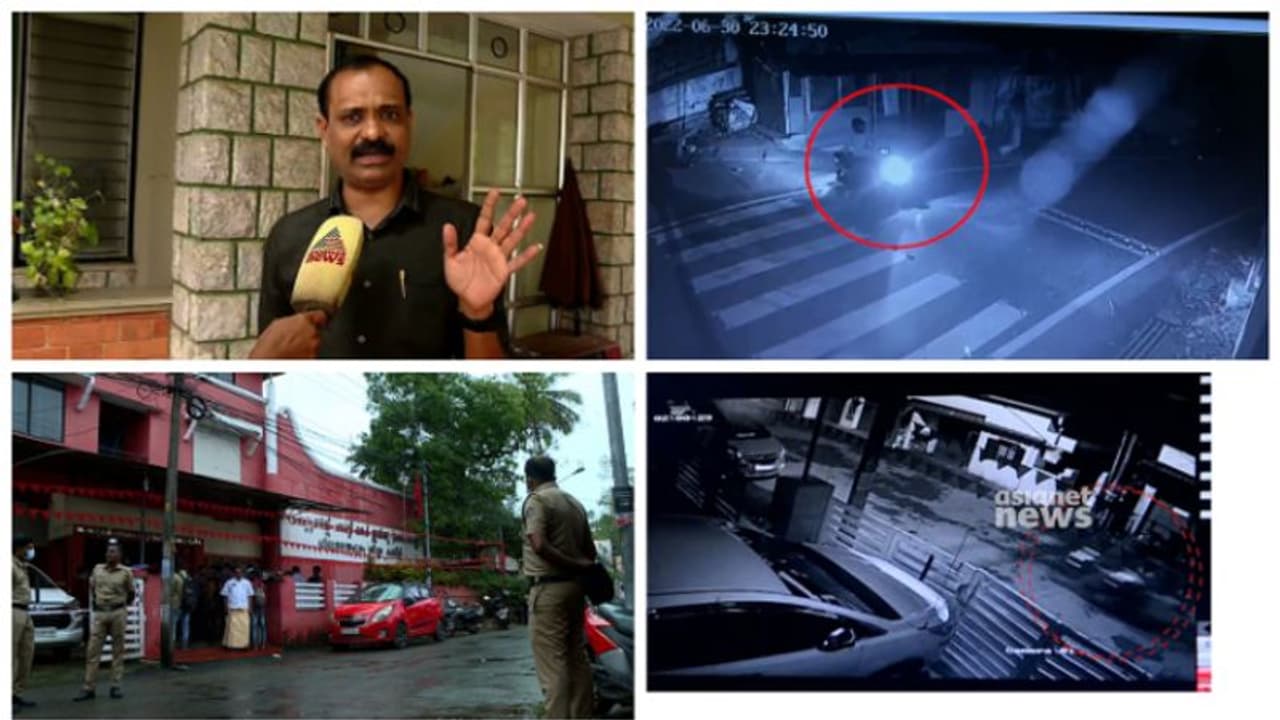 'കല്ലേറുകൾക്ക് പിന്നിൽ സിപിഎം തന്നെ,ജില്ലാ സെക്രട്ടറിയെ കണ്ടെത്താൻ സാധിക്കാത്തതിന് മറയിടാൻ അക്രമം നടത്തുന്നു'