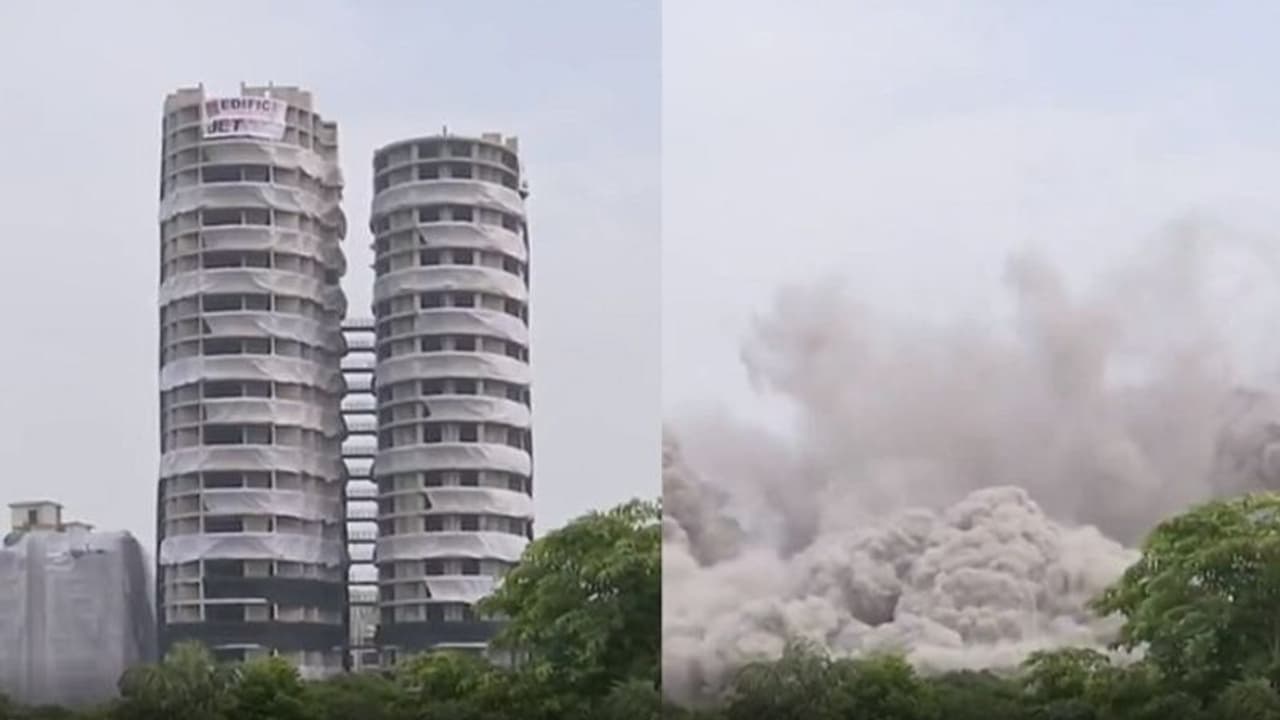 जमींदोज हुआ ट्विन टावर, नोएडा की CEO रितु माहेश्वरी ने बताया कब घर वापस जा सकते हैं लोग जमींदोज हुआ ट्विन टावर, नोएडा की CEO रितु माहेश्वरी ने बताया कब घर वापस जा सकते हैं लोग