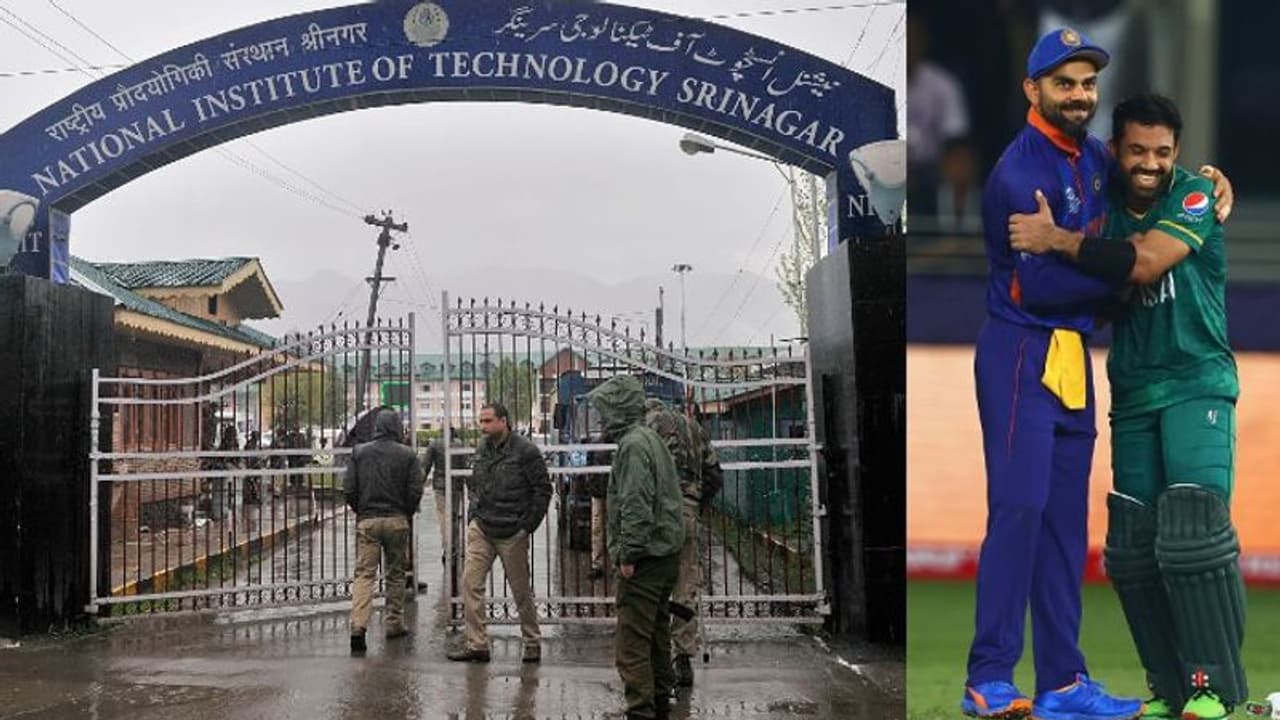 ഏഷ്യാ കപ്പ്: ഇന്ത്യാ പാക് മത്സരം സംഘമായി കാണുന്നതിന് ശ്രീനഗര് എന്ഐടിയില് വിലക്ക്, 5000 രൂപ പിഴ ഏഷ്യാ കപ്പ്: ഇന്ത്യാ പാക് മത്സരം സംഘമായി കാണുന്നതിന് ശ്രീനഗര് എന്ഐടിയില് വിലക്ക്, 5000 രൂപ പിഴ