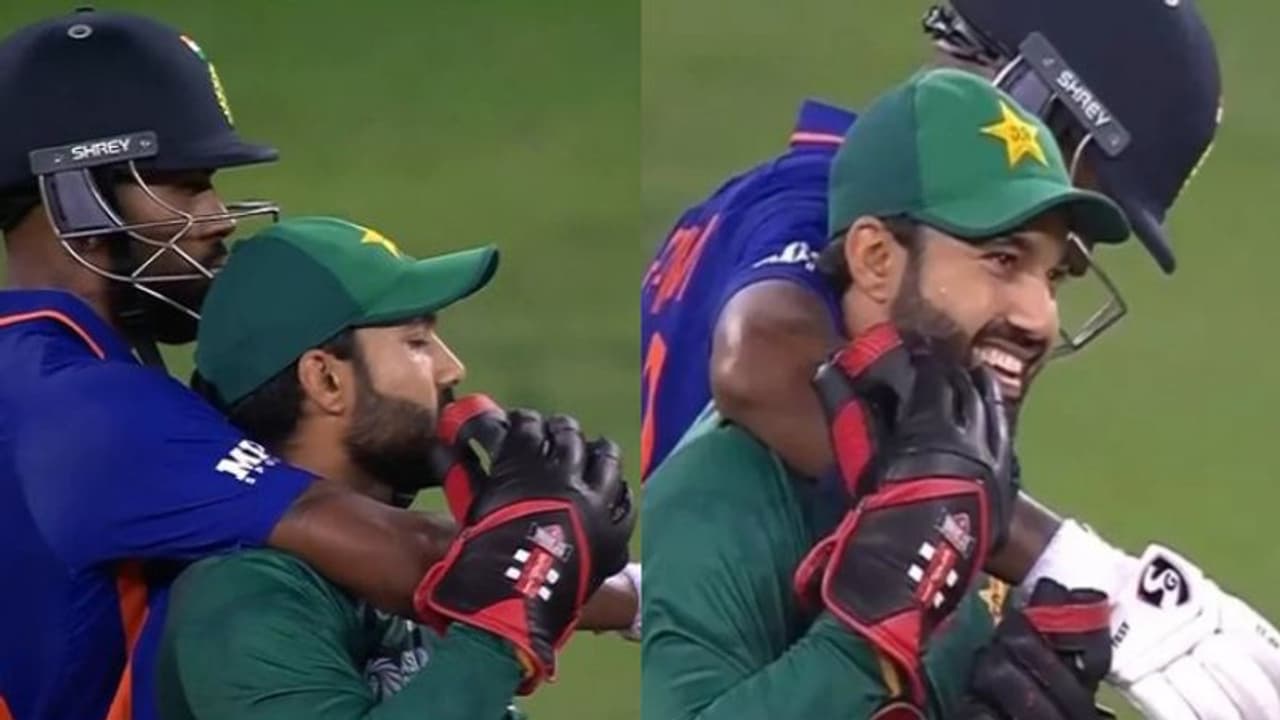 ഇന്ത്യ പാക് ക്രിക്കറ്റ് ചരിത്രത്തിലെ ഏറ്റവും മനോഹര നിമിഷം! ഹാര്ദിക്കിന്റെയും റിസ്വാന്റേയും ചിത്രം വൈറല് ഇന്ത്യ പാക് ക്രിക്കറ്റ് ചരിത്രത്തിലെ ഏറ്റവും മനോഹര നിമിഷം! ഹാര്ദിക്കിന്റെയും റിസ്വാന്റേയും ചിത്രം വൈറല്