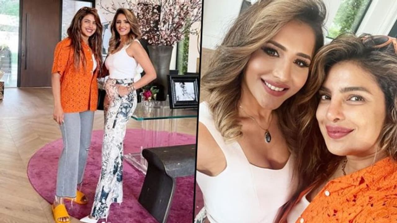 In Pictures: Check out Priyanka Chopra's expensive Los Angeles house's living room with beautiful interiors 